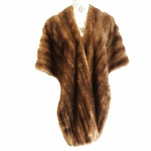 Authentic Vintage Jonas Bros Beaver Shawl